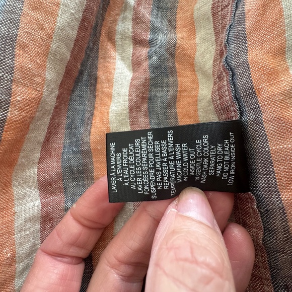 Simons Modern Fit Linen Shirt - Picture 4 of 6